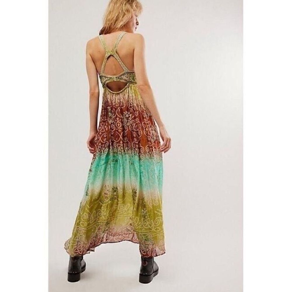 Free People Into The Nights Maxi Dress Size XS - Picture 4 of 6